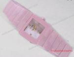 Copy Rado Diastar Watch Pink Ceramic Watch Band Pink Dial